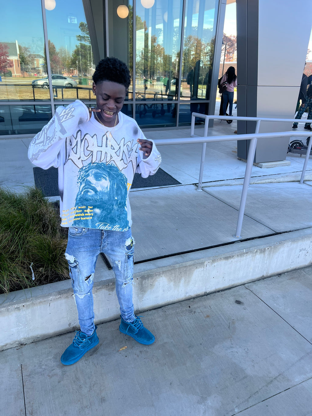 “RR ice white Eternity Longsleeves”