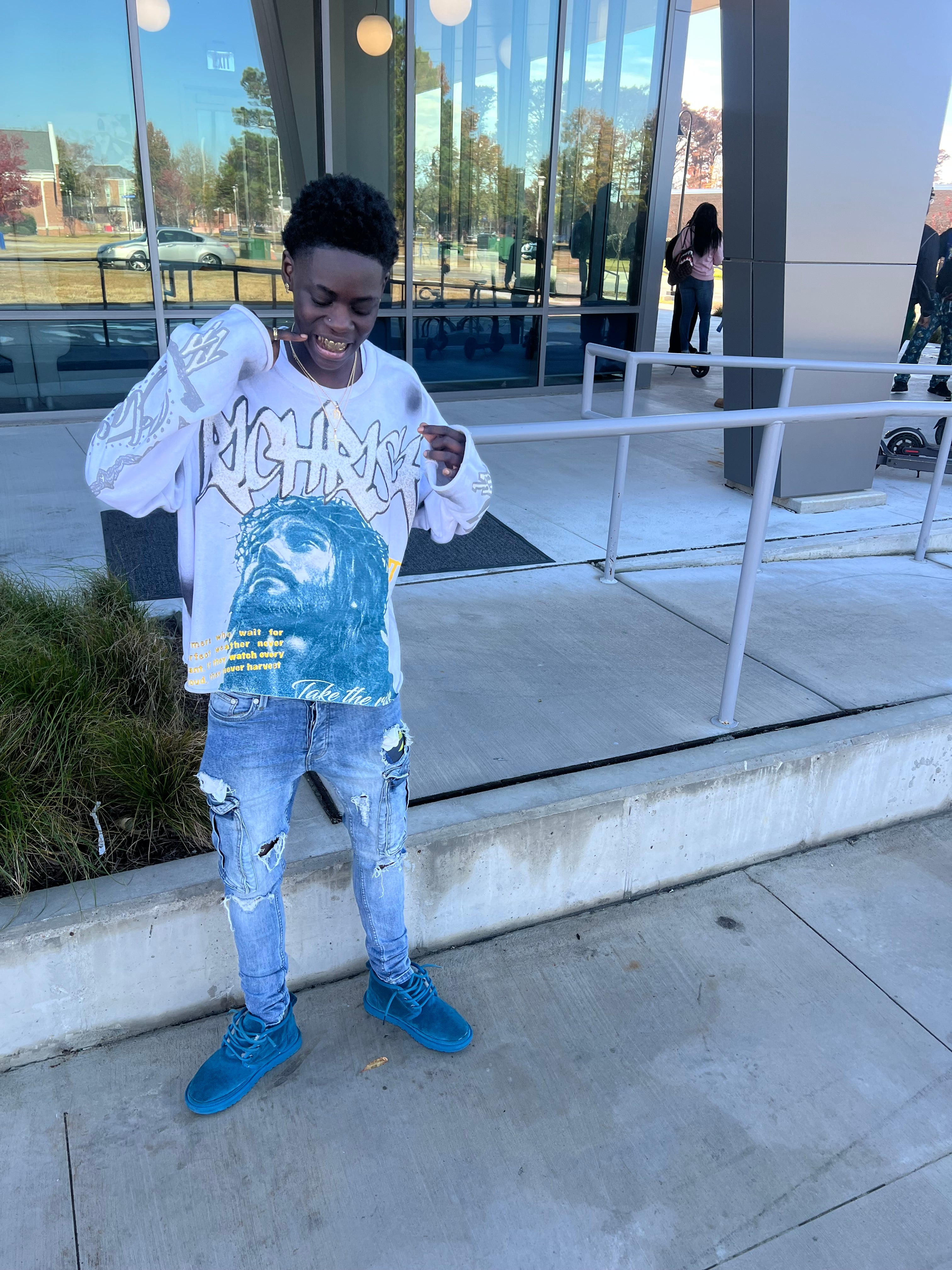 “RR ice white Eternity Longsleeves”