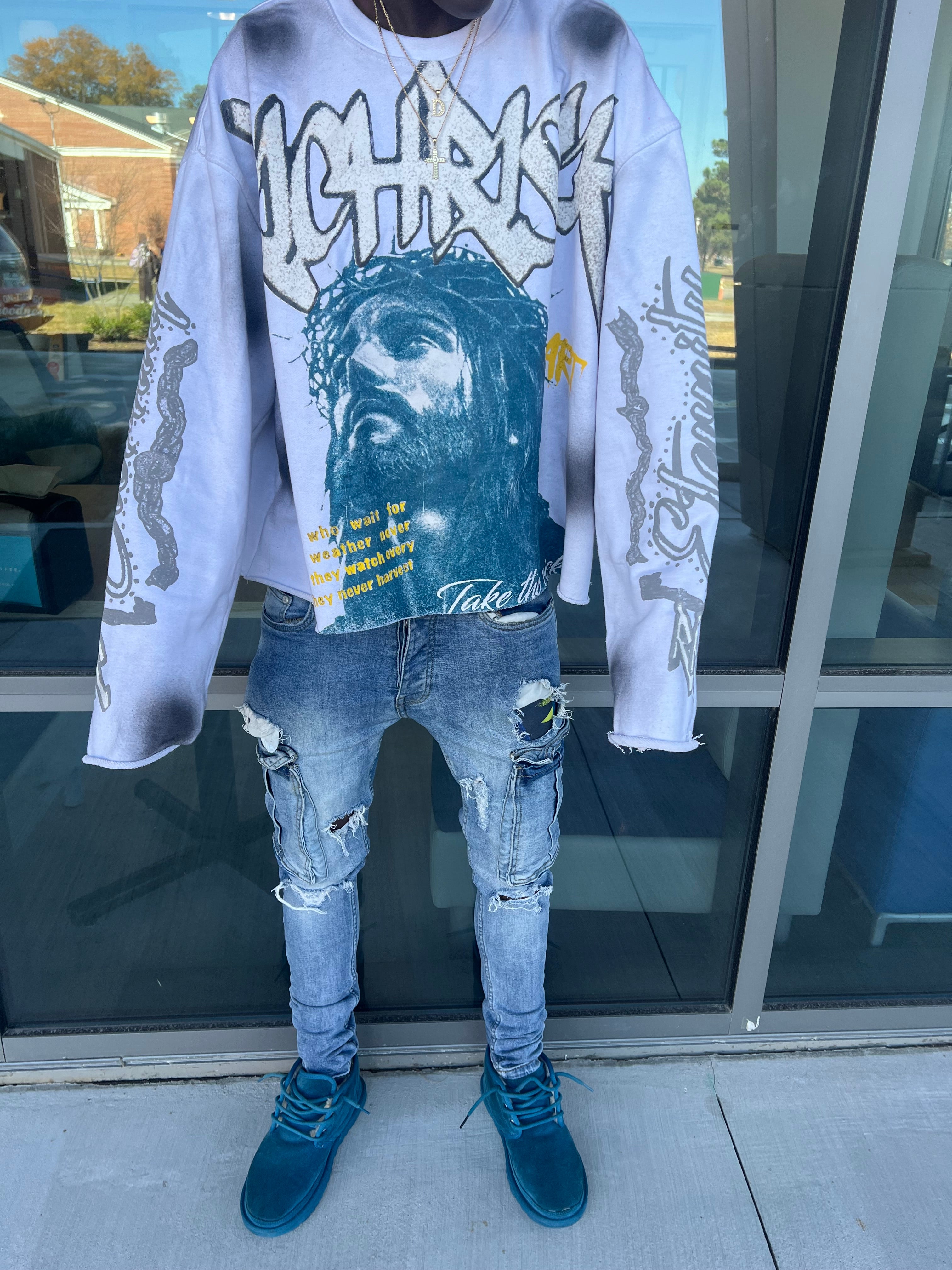 “RR ice white Eternity Longsleeves”